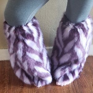 Rave fluffies furries fuzzies leg warmers!